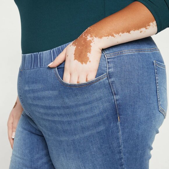 NWT - Universal Standard - ComfortDenim Dont Call Them Jeggings - M(18/20) - Picture 3 of 11